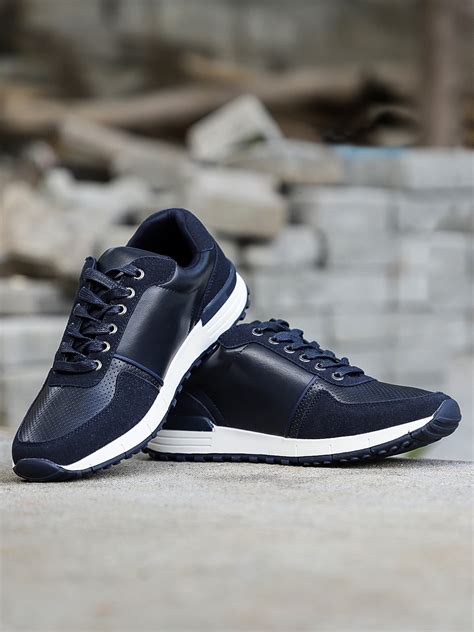 sneakers blue shoes for men